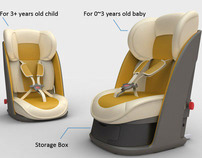 Child safety seat design