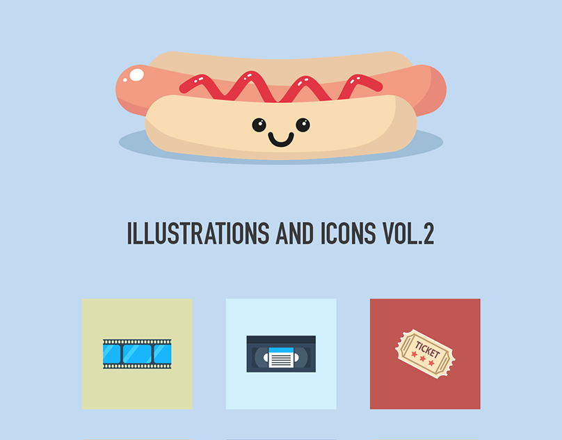 Vector illustrations and icons