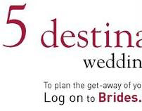 Brides.com Destination Honeymoon In-book Promotional