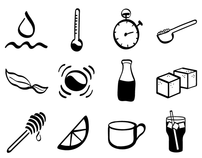 Tea Icons (Vector)