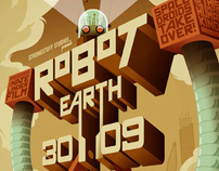 robot earth 3009 poster