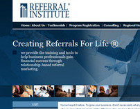 Referral Institute Web Design