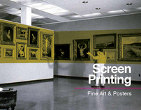 Screen Printing: Fine Arts & Posters