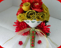 Ruby Bridal Bouquet