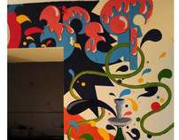 Wall Painting. Theme: India