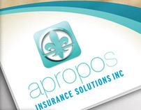 Apropos Insurance Solutions Tri-Fold Flyer Design