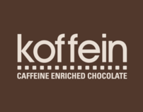 Koffein Chocolate Bar Packaging