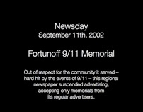 Fortunoff 9-11 Memorial, September 2002