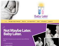 Baby Later website