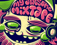 T-Shirtdesign for “My awesome Mixtape”
