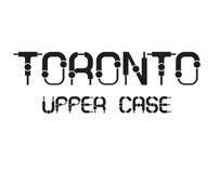 Toronto Uppercase TypeFaces By Moshik Nadav