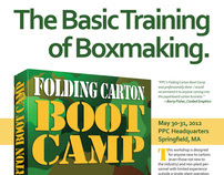 2012 Folding Carton Boot Camp ad