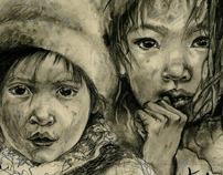 "PROTECT OUR CHILDREN" Series - China ("Street Urchins"