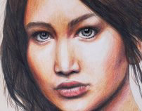 Katniss Everdeen 'the girl on fire'