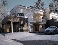 Winter house in Olsztyn