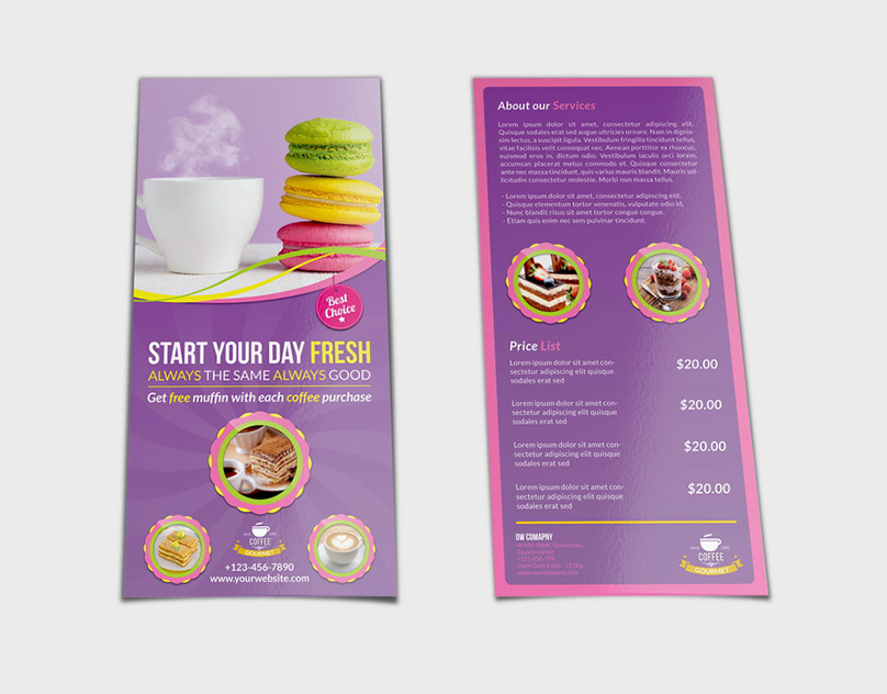 Dl Size Flyer Template
