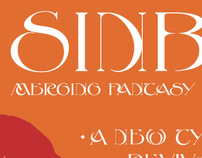 Typeface Design: Sinbad