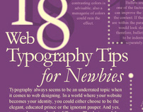 18 Typography Tips Poster