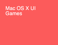 Mac OS X UI Games