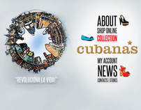 Cubanas - Website Layout