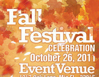 Church Fall and Harvest Festival Template
