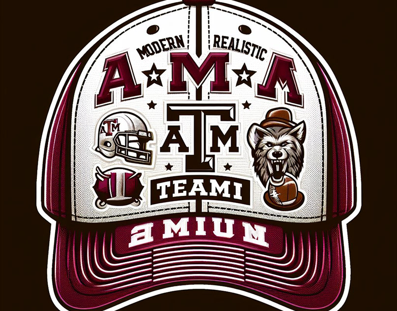 Aggies Hat Patch Design for sell per design in 15$ Buy Now