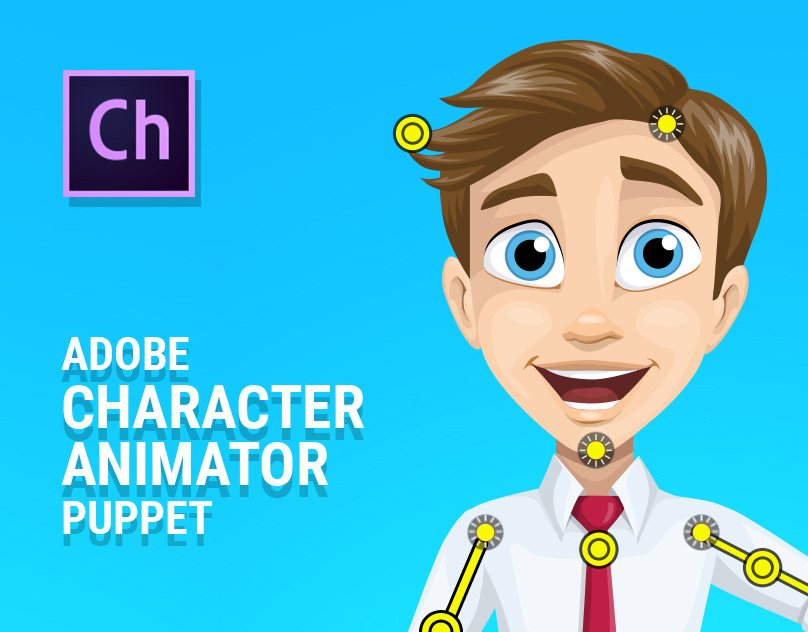 Custom Adobe Character Animator Puppet Template 