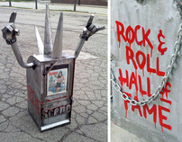 Rock and Roll Hall of Fame Induction Tribute Sculpture