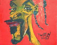 TWOTAY - SNOOP LION / SNOOP DOGG - Oil Painting