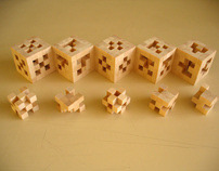 wood cubes