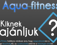 Aqua fitness - flyer