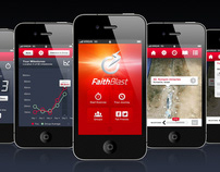 GUI for FaithBlast iPhone, Andriod & Windows Phone App