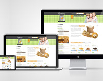Grocery Shop Website Design