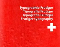 Espécimen Tipográfico Adrian Frutiger