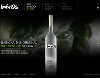Babicka Vodka Website