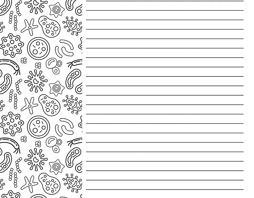 Note page. Notes Coloring. Printable Note Pages.