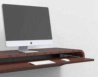 MINIMAL WALL DESK for the Modern Home