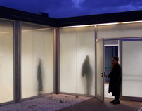 innovative architecture: a lightbox in the park!