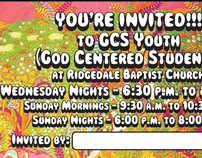 RBC GCS Youth Group Invite Cards