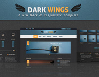 Dark Wings - Responsive Html Template