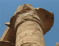 In Karnak-Tempel