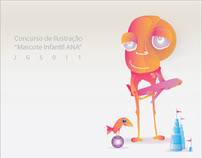 concurso de ilustração,  mascote infantil - ANA (2011)