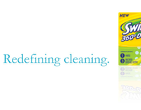 Swiffer Typography Campaign