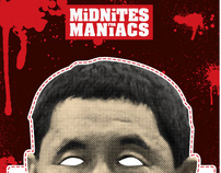 MiDNiTES FOR MANiACS mask/poster series (ongoing)
