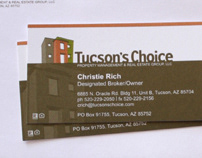 Tucson's Choice logo & business system
