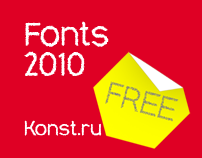 Konst.ru fonts 2010
