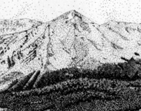 Mountain Pointillism
