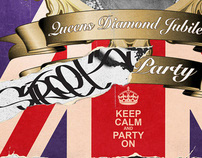 Queens Jubilee "STREET" Party poster.