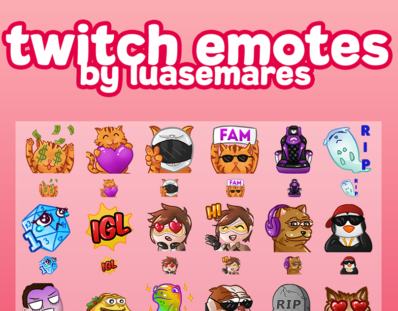 Twitch Emotes.