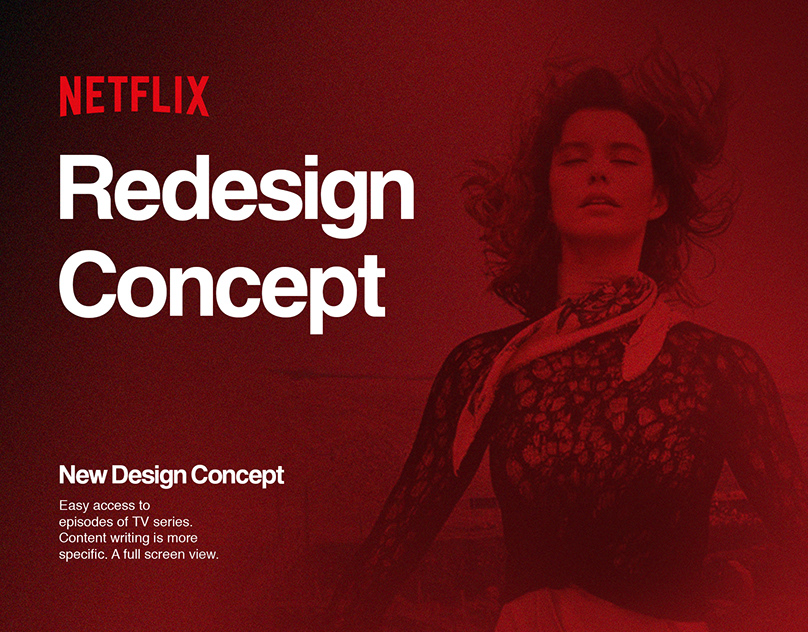 Netflix Player Redesign Concept on Behance